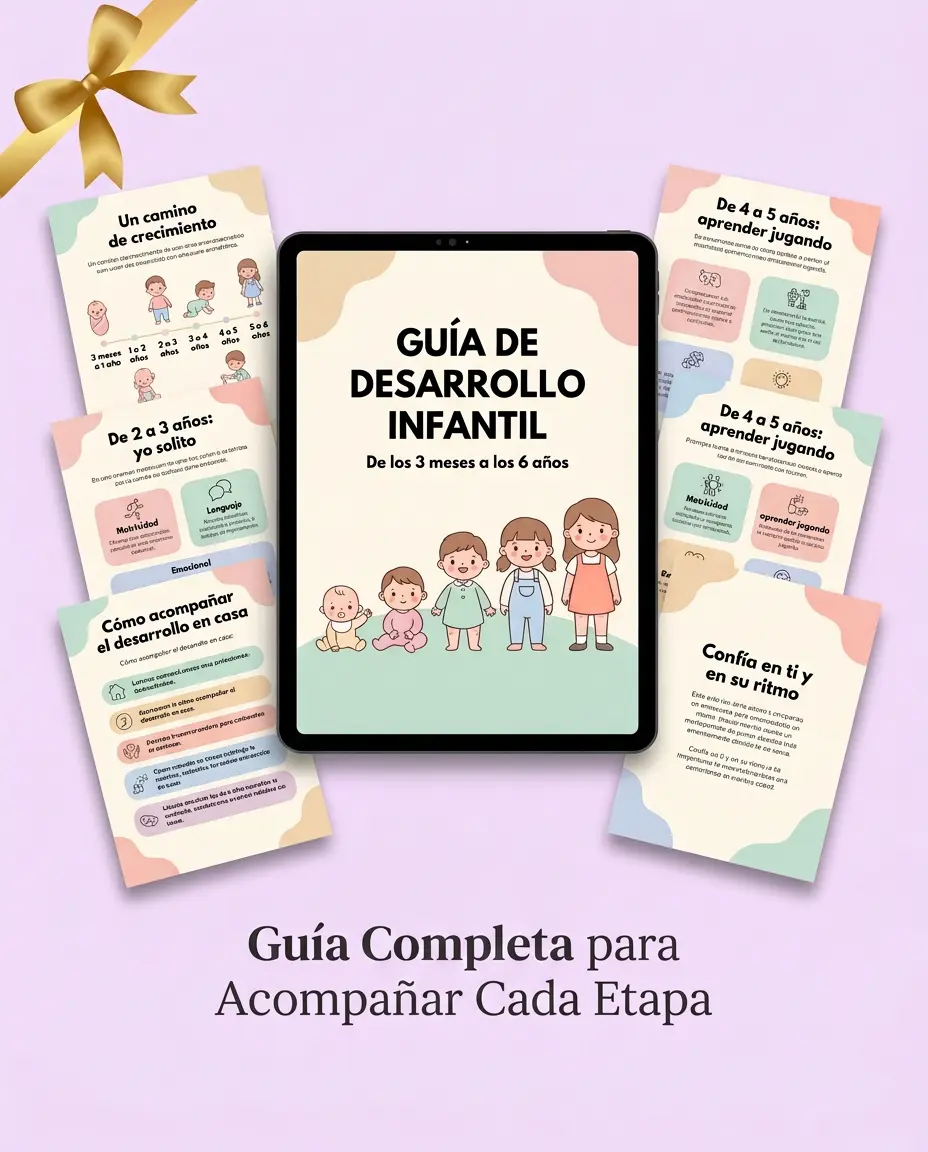 Mockup del Bono 3: Guía de Desarrollo Infantil